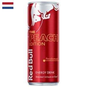Red Bull Peach Perziksmaak