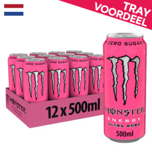 12x Monster Energy Ultra Rosa