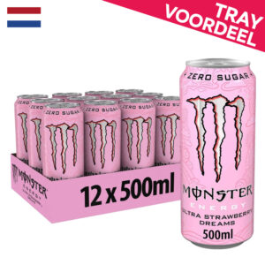 12x Monster Energy Ultra Strawberry Dreams