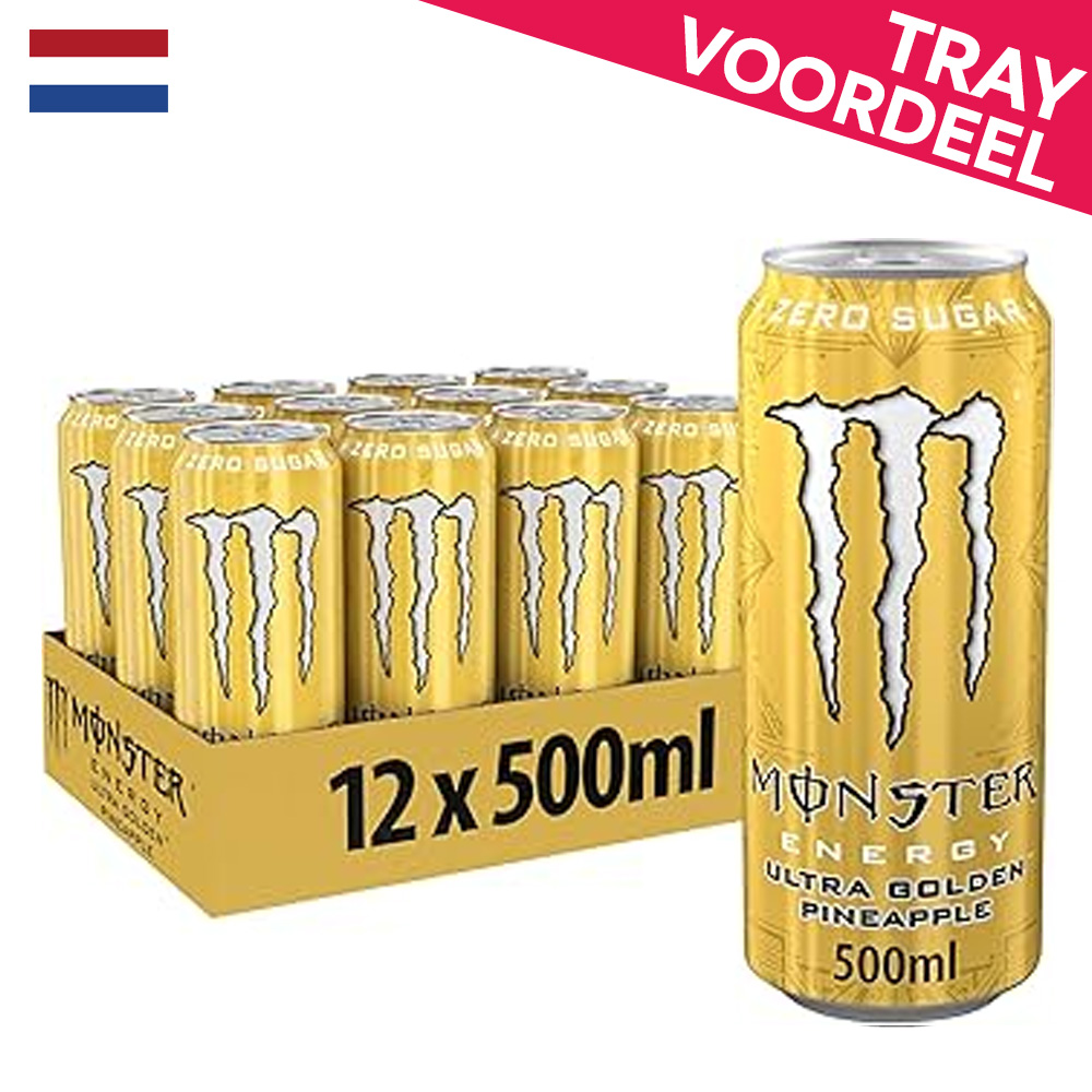 12x Monster Energy Ultra Golden Pineapple