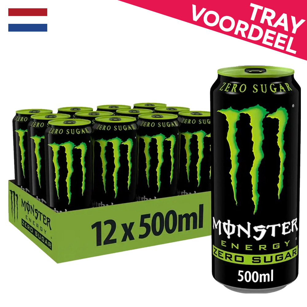 12x Monster Energy Zero Sugar