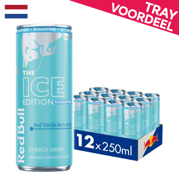 12x Red Bull Ice Iced Vanilla Berry Sugar Free