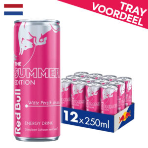 12x Red Bull Summer White Peach