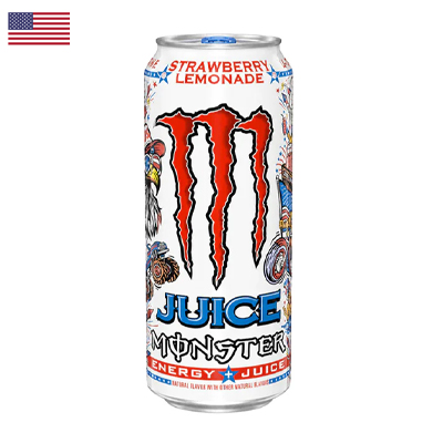 Monster Energy Juice Strawberry Lemonade